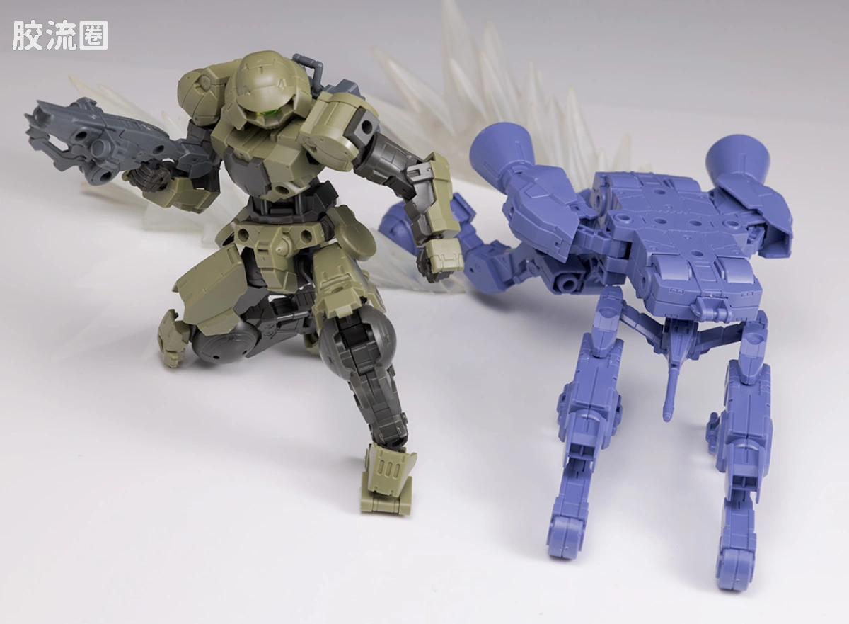 30MM 1/144 Extended Armament Vehicle EV-07 Exa Vehicle(太空载具ver.)[紫色] - 图片